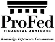 PROFED FINANCIAL ADVISORS KNOWLEDGE. EXPERIENCE. COMMITMENT.