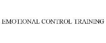 EMOTIONAL CONTROL TRAINING