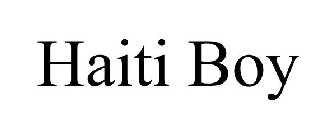 HAITI BOY