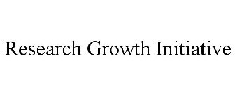 RESEARCH GROWTH INITIATIVE