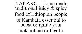 NAKARO:- HOME MADE TRADITIONAL JUICY & SPICY FOOD OF ETHIOPIAN PEOPLE OF KAMBATA ESSENTIAL TO BOOST OR IGNITE YOUR METABOLISM OR HEALTH.