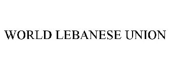 WORLD LEBANESE UNION