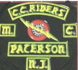 C.C. RIDERS M.C. PATERSON N.J.