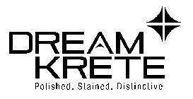 DREAMKRETE POLISHED. STAINED. DISTINCTIVE!