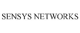SENSYS NETWORKS