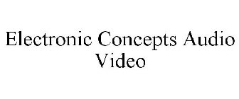 ELECTRONIC CONCEPTS AUDIO VIDEO