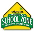 RADARSIGN AMERICA'S SCHOOL ZONE SAFETY PARTNER