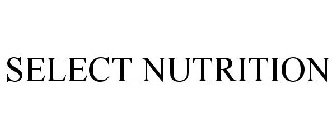 SELECT NUTRITION