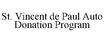 ST. VINCENT DE PAUL AUTO DONATION PROGRAM