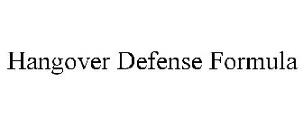 HANGOVER DEFENSE FORMULA