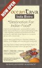 NOW OPEN OCEAN TAVA INDIA BISTRO DESTINATION FOR INDIAN FOOD