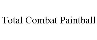 TOTAL COMBAT PAINTBALL