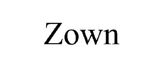 ZOWN