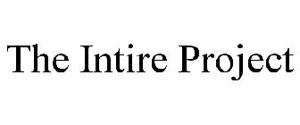 THE INTIRE PROJECT