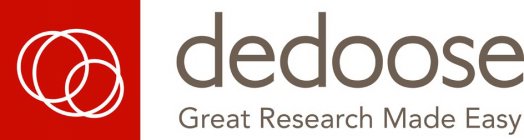 DEDOOSE GREAT RESEARCH MADE EASY