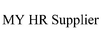 MY HR SUPPLIER