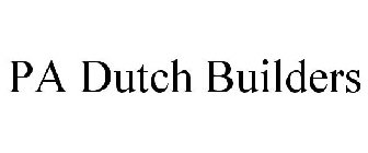 PA DUTCH BUILDERS