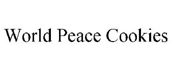 WORLD PEACE COOKIES