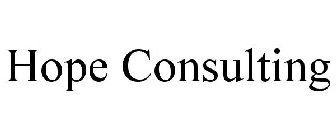 HOPE CONSULTING