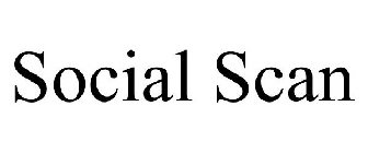 SOCIAL SCAN