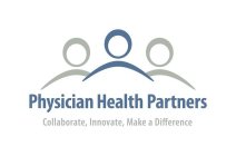 PHYSICIAN HEALTH PARTNERS COLLABORATE, INNOVATE, MAKE A DIFFERENCE