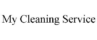 MY CLEANING SERVICE