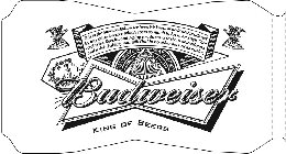 AB THIS IS THE FAMOUS BUDWEISER BEER. WE KNOW OF NO BRAND PRODUCED BY ANY OTHER BREWER WHICH COSTS SO MUCH TO BREW AND AGE. OUR EXCLUSIVE BEECHWOOD AGING PRODUCES A TASTE, A SMOOTHNESS, AND A DRINKABI
