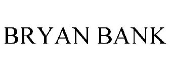 BRYAN BANK