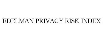 EDELMAN PRIVACY RISK INDEX