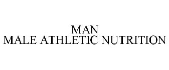 MAN MALE ATHLETIC NUTRITION