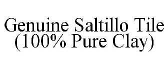 GENUINE SALTILLO TILE (100% PURE CLAY)
