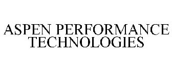 ASPEN PERFORMANCE TECHNOLOGIES