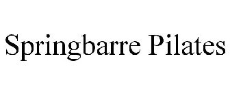 SPRINGBARRE PILATES