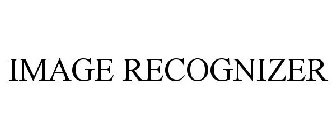 IMAGE RECOGNIZER