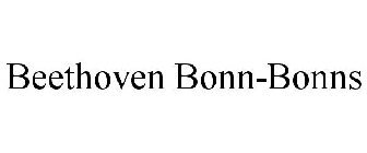 BEETHOVEN BONN-BONNS