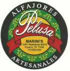 ALFAJORES ARTESANALES PELUSA MARINI'S 10001 WESTHEIMER #2570 HOUSTON, TX 77042 713-266-2729