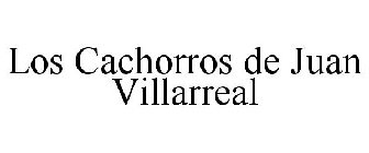 LOS CACHORROS DE JUAN VILLARREAL