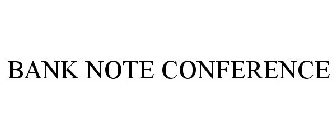 BANKNOTE CONFERENCE