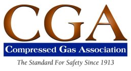 CGA COMPRESSED GAS ASSOCIATION THE STANDARD FOR SAFETY SINCE 1913