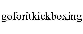 GOFORITKICKBOXING