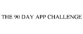 THE 90 DAY APP CHALLENGE