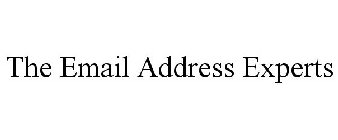 THE EMAIL ADDRESS EXPERTS