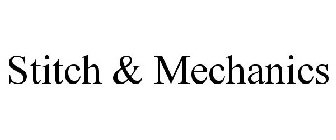 STITCH & MECHANICS