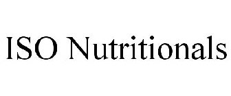 ISO NUTRITIONALS