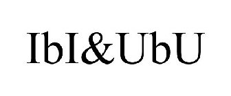 IBI&UBU