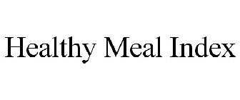 HEALTHY MEAL INDEX