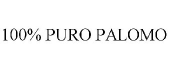 100% PURO PALOMO
