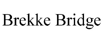 BREKKE BRIDGE