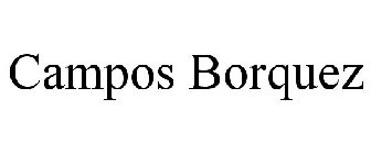 CAMPOS BORQUEZ