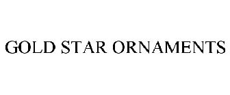 GOLD STAR ORNAMENTS